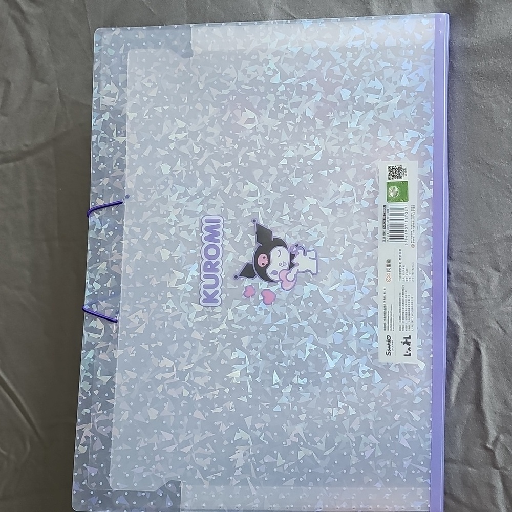 Kuromi Accordion File Folder - Picture 2 of 7